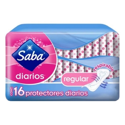 Imagen de Panty Protector Saba Regular S/A 16 PZS