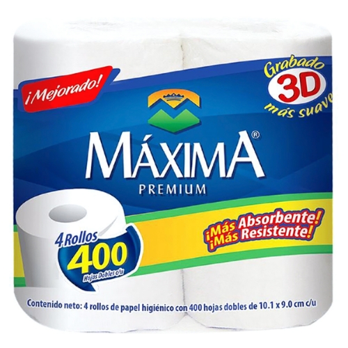 Imagen de Papel Higiénico Máxima Premium  4 PZS