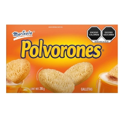 Imagen de GALLETAS MARINELA POLVORONES 296 GRS