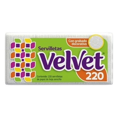 Imagen de Servilleta Velvet 220 PZS