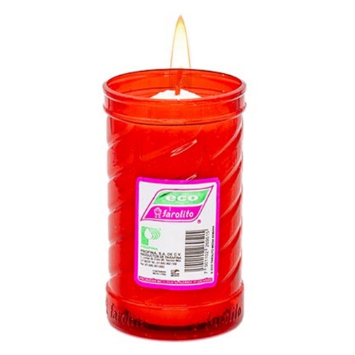 Imagen de Veladora Profina Eco Faro Media Semana Roja  1 PZS