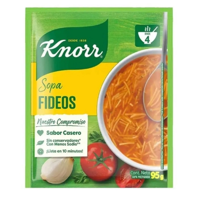 Imagen de Sopa Knorr Fideos 95 GRS