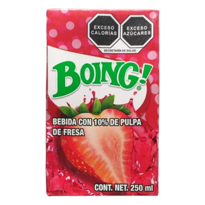 Imagen de Jugo Boing Tetrapack Fresa 250 MLL