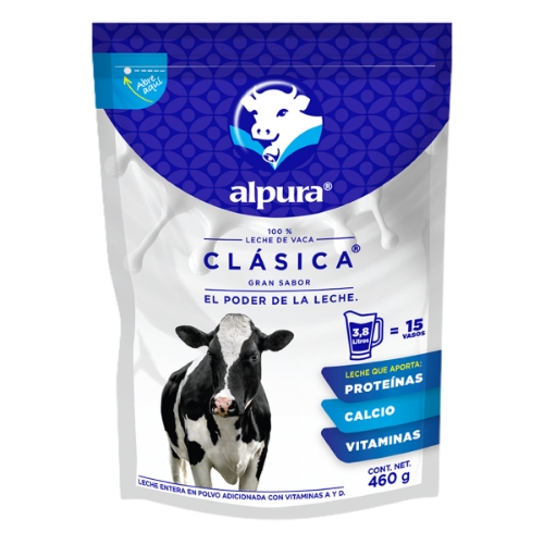 Imagen de Leche Alpura Clasica Polvo   460 GRS