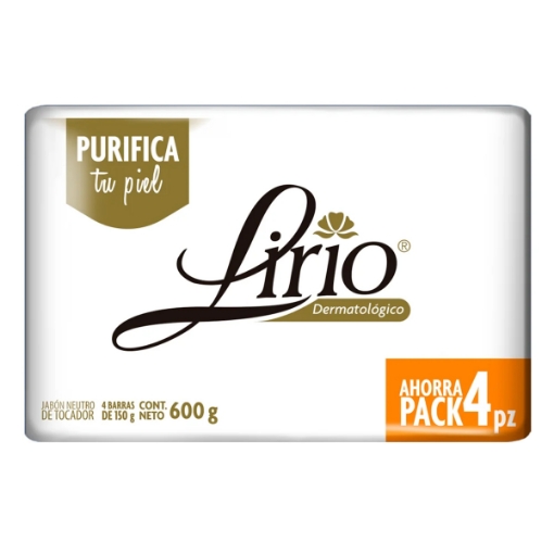 Imagen de Jabón De Tocador Lirio Dermatológico  150 GRS