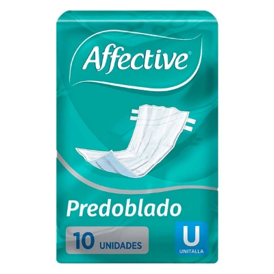 Imagen de Protector Affective Predoblado Unitalla 10 PZS