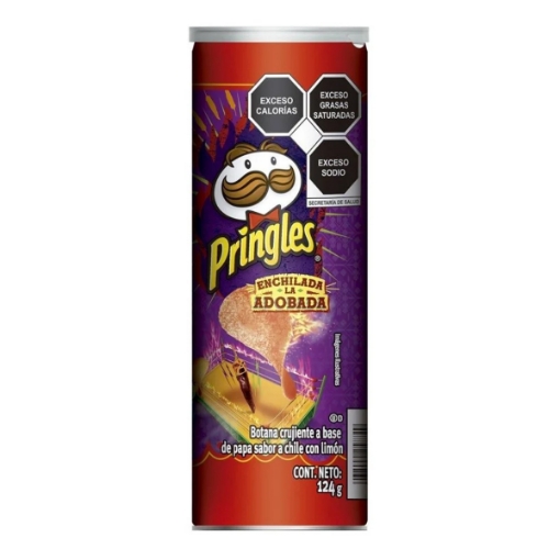 Imagen de Botana Pringles Papa Adobada  124 GRS