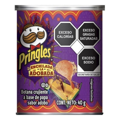 Imagen de Botana Papas Pringles Adobada 40 GRS