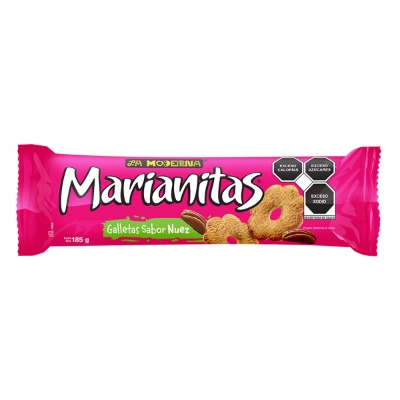 Imagen de Galletas Moderna Marianitas Nuez 185 GRS