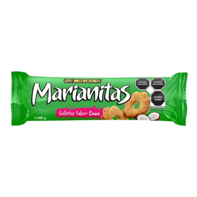 Imagen de Galletas Moderna Marianitas Coco 185 GRS