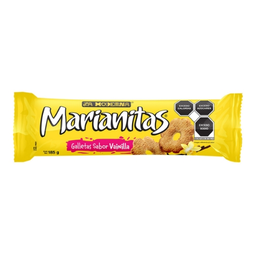 Imagen de Galletas Moderna Marianitas Vainilla  185 GRS