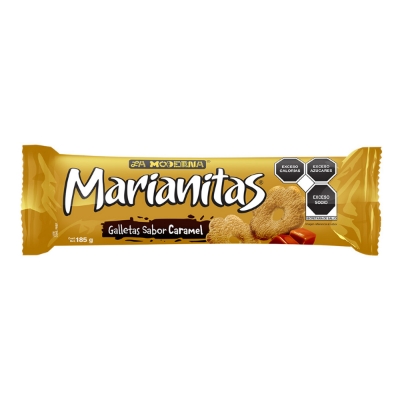 Imagen de Galletas Moderna Marianitas Caramelo 185 GRS