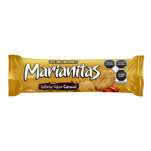 Imagen de Galletas Moderna Marianitas Caramelo  185 GRS