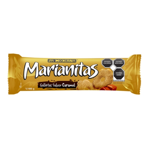 Imagen de Galletas Moderna Marianitas Caramelo  185 GRS