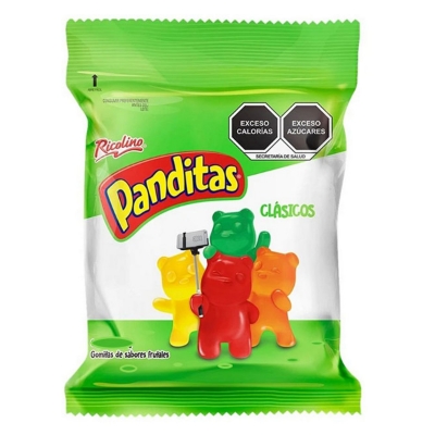 Imagen de Gomita Ricolino Panditas Clasicos 1 KGS