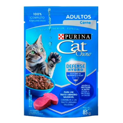 Imagen de CAT CHOW ADULTO CARNE 85 GRS