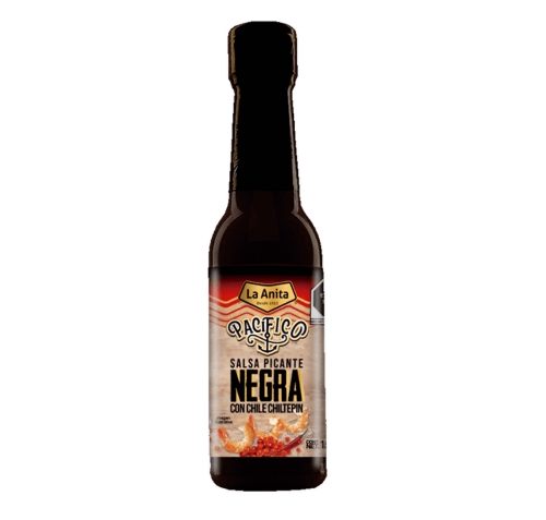 Imagen de SALSA LA ANITA NEGRA CHILE CHILTEPIN  150 MLL