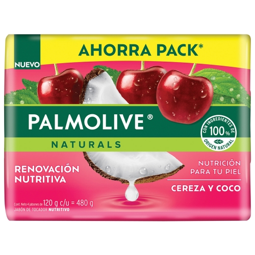 Imagen de Jabón De Tocador Palmolive Cereza Y Coco  120 GRS