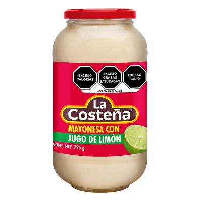 Imagen de Mayonesa Costeña Limon 32 725 GRS