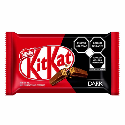 Imagen de Exhibidor Chocolate Nestle Kit Kat Dark  41.5 GRS