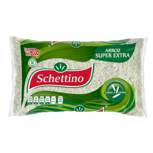Imagen de Arroz Schettino Super Extra  900 GRS