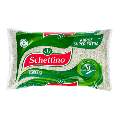 Imagen de Arroz Schettino Super Extra Verde 500 GRS