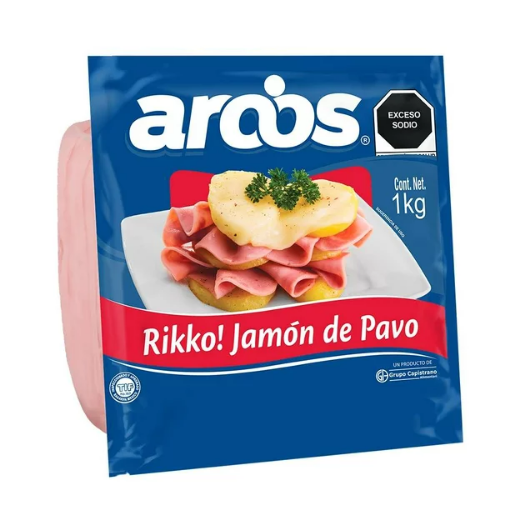 Imagen de Jamon Aroos Tortero Pavo  1 KGS