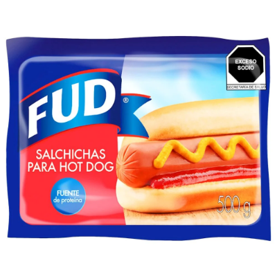 Imagen de Salchicha Fud Para Hot Dog 500 GRS