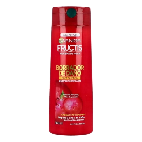 Imagen de Shampoo Fructis Borrador De Daño  350 MLL