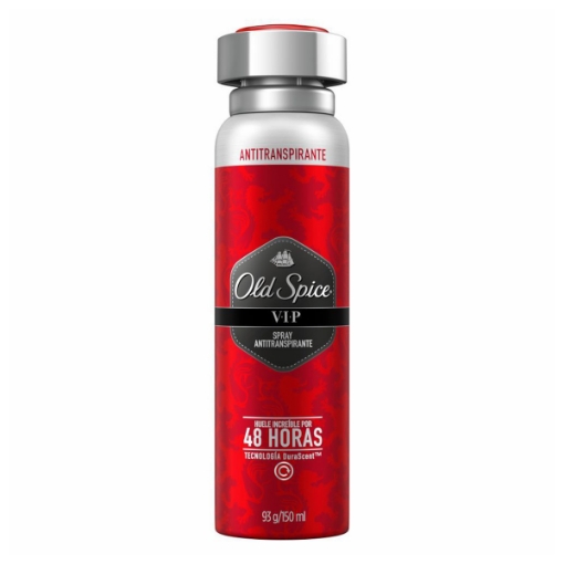 Imagen de Desodorante Old Spice Aerosol Vip Hombre Antitranspirante  150 MLL