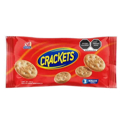 Imagen de Galletas Crackets 267 GRS