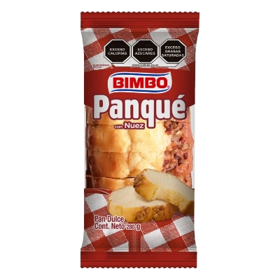 Imagen de Panque Bimbo Con Nueces  280 GRS