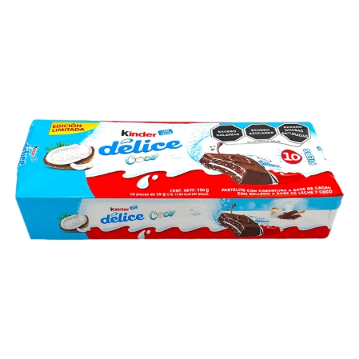 Imagen de Exhibidor Choco Kinder Delice Coco 39 GRS