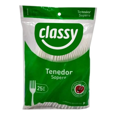 Imagen de Tenedor Classy Grande 25 PZS