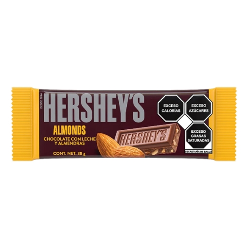 Imagen de Exhibidor Choco Hershey'S Barra Almendras 38 GRS