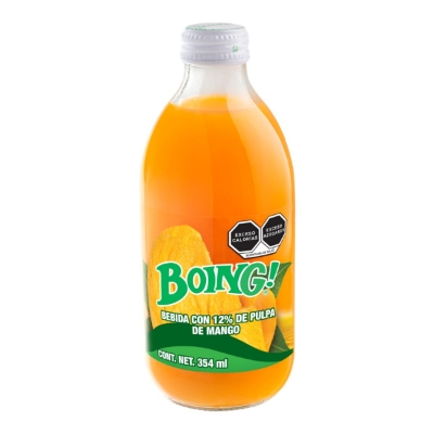 Imagen de Jugo Boing Mango Vidrio 354 MLL