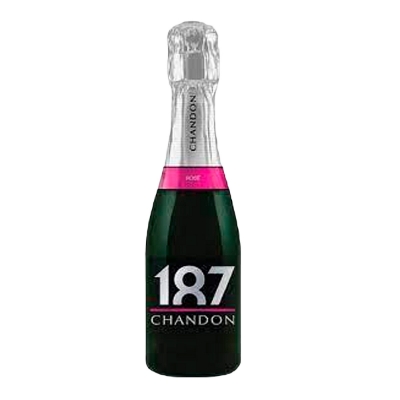 Imagen de Champagne Blanco Espumoso Chandon Rose De 187 Mililitros. 187 MLL