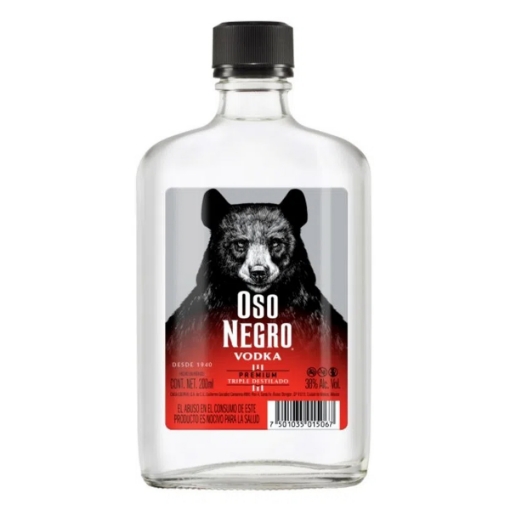 Imagen de Vodka Oso Negro  200 MLL