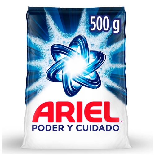 Imagen de Detergente En Polvo Ariel Quita Grasa  500 GRS