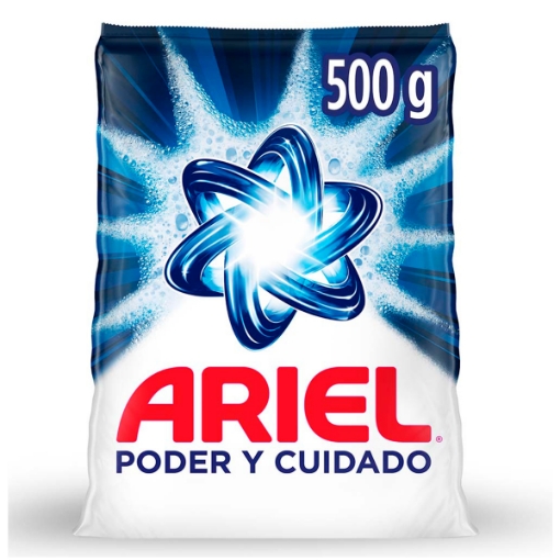 Imagen de Detergente En Polvo Ariel Quita Grasa  500 GRS