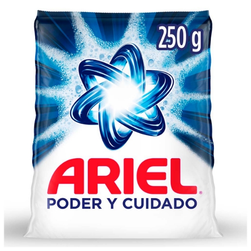 Imagen de Detergente En Polvo Ariel Quita Grasa  250 GRS