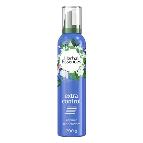 Imagen de Mousse Para Peinar Herbal Essences Extra Control  200 GRS