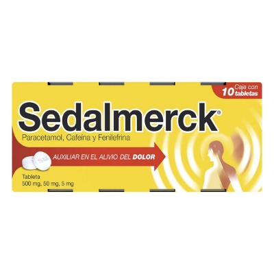 Imagen de Medicamento Sedalmerck Tableta 10 PZS