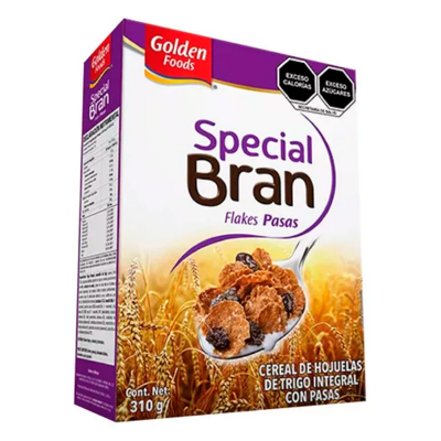 Imagen de Cereal Golden Special Bran Pasas 310 GRS