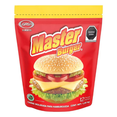 Imagen de Carne Para Hamburguesa Master 12 PZS