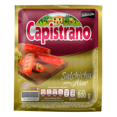 Imagen de Salchicha Para Asar Capistrano 800 GRS