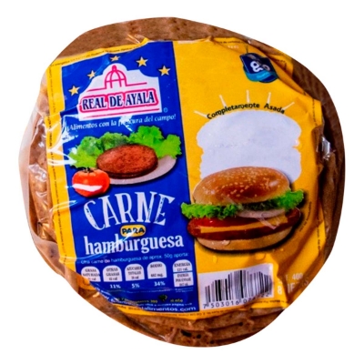 Imagen de Carne Real Ayala Hamburguesa 1 PZS