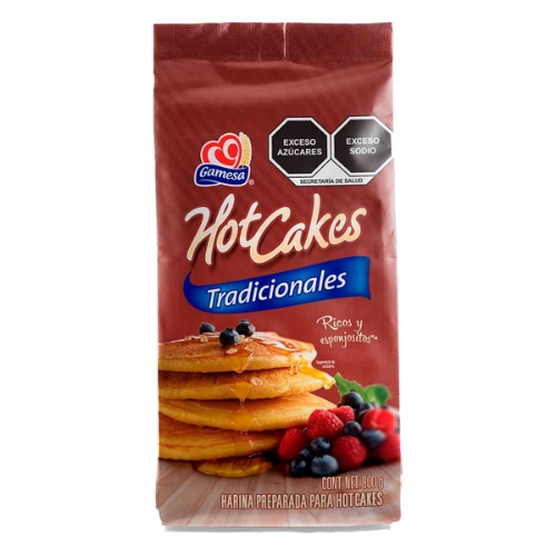 Imagen de Harina Para Hot Cakes Gamesa  800 GRS