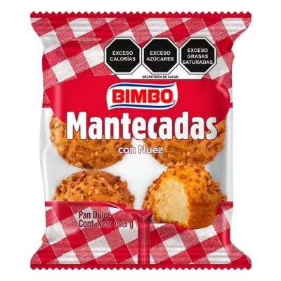 Imagen de Mantecadas Bimbo Nuez  184.5 GRS