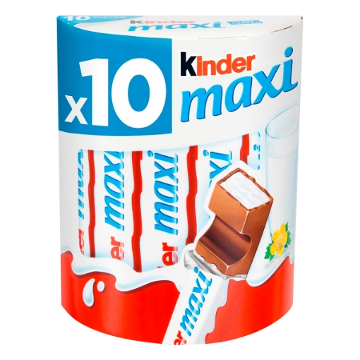 Imagen de Chocolate Kinder, Chocolate Maxi Con Leche. Un Paquete  21 GRS
